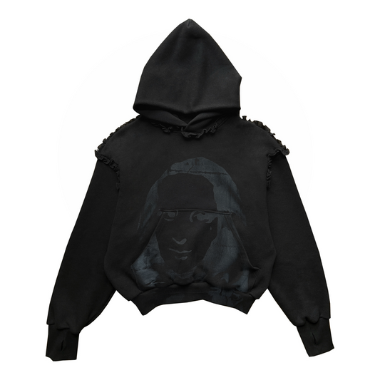 "LISA" DARK GRAY HOODIE